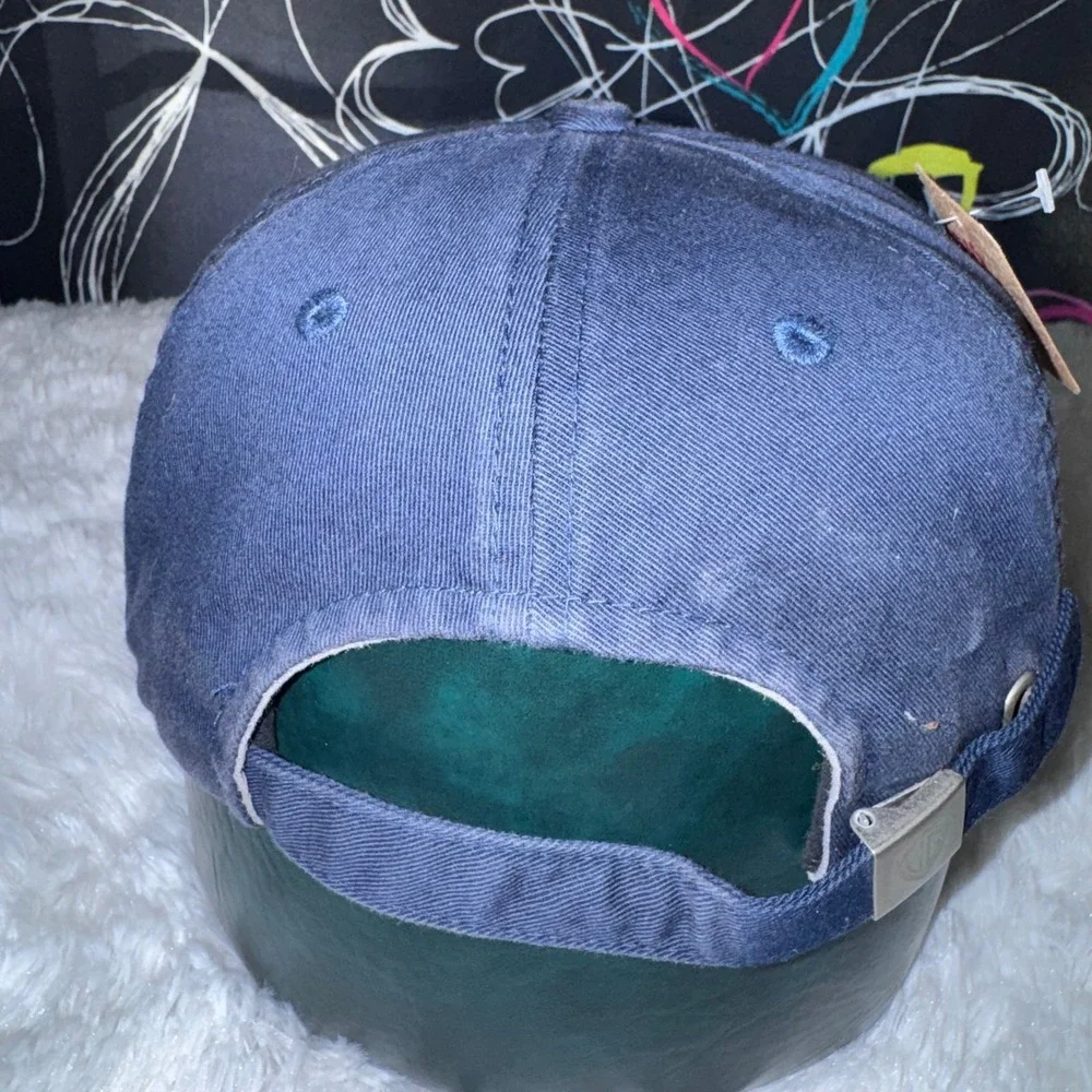 Grassroots California Hat Mens OSFA Navy New Melting Logo Limited Edition Strap